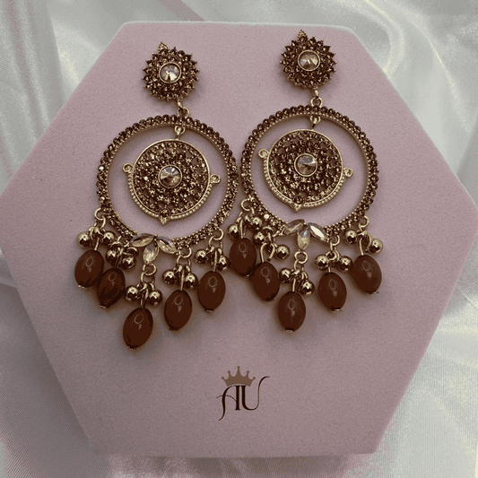 Ayat Pearl Hoops | ER 104 - Glam Studio By Annie Usman